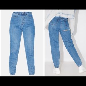 Pretty little thing mom jeans